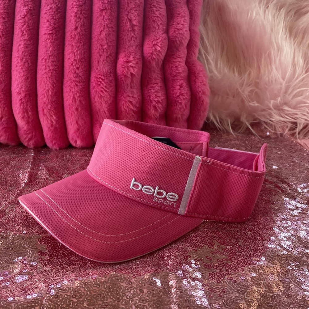 💗Bebe Sport Pink Visor Cap💗